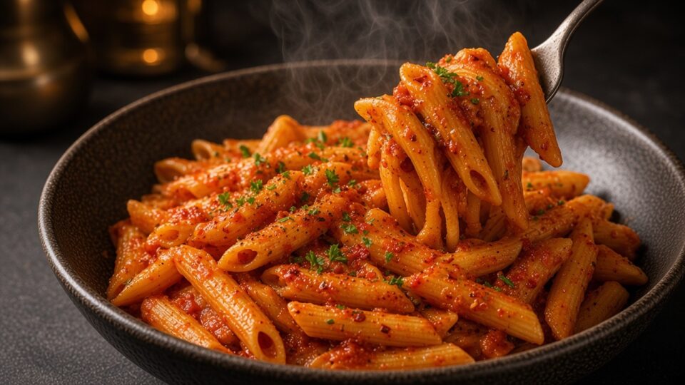 Arrabbiata Soslu Makarna