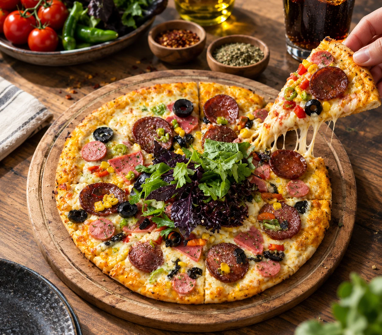 Karışık Pizza