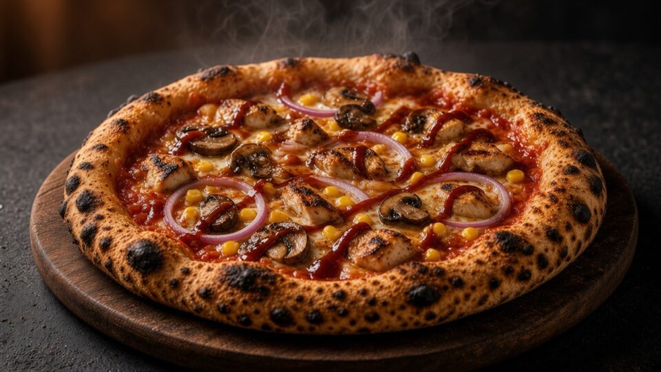 Barbekülü Tavuklu Pizza