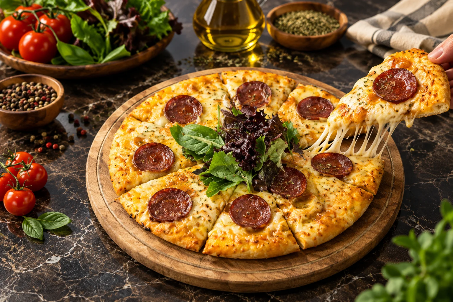 Sucuklu Pizza