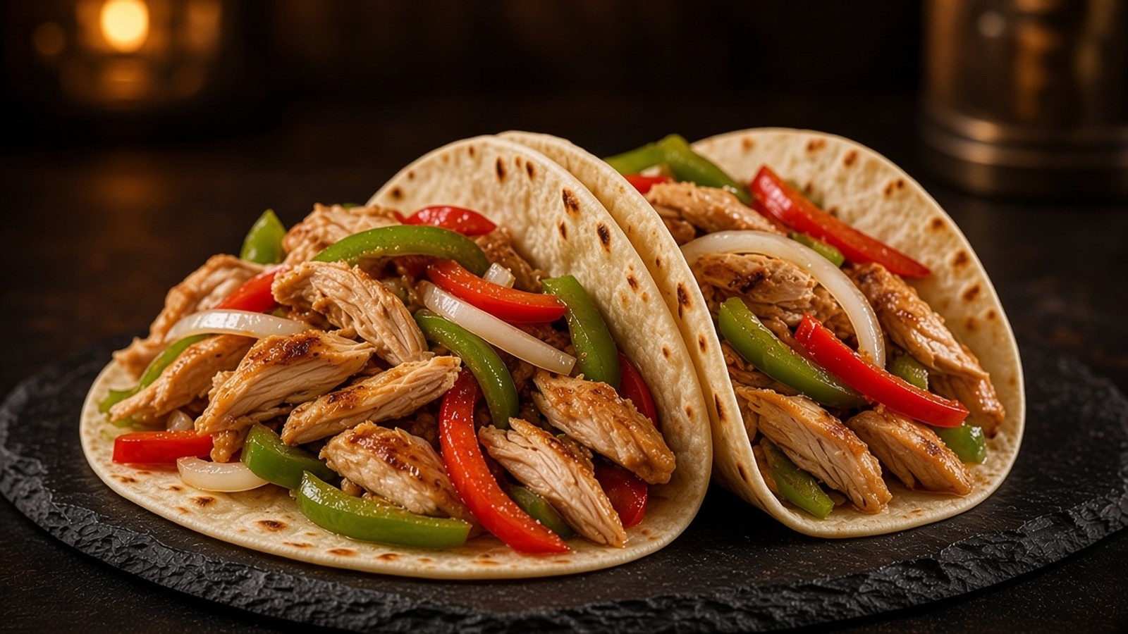 Tavuklu Taco